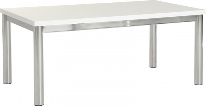 Charisma Coffee Table in White Gloss